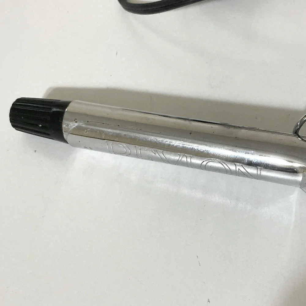 Revlon Black and Silver Curling Iron 3/4”
